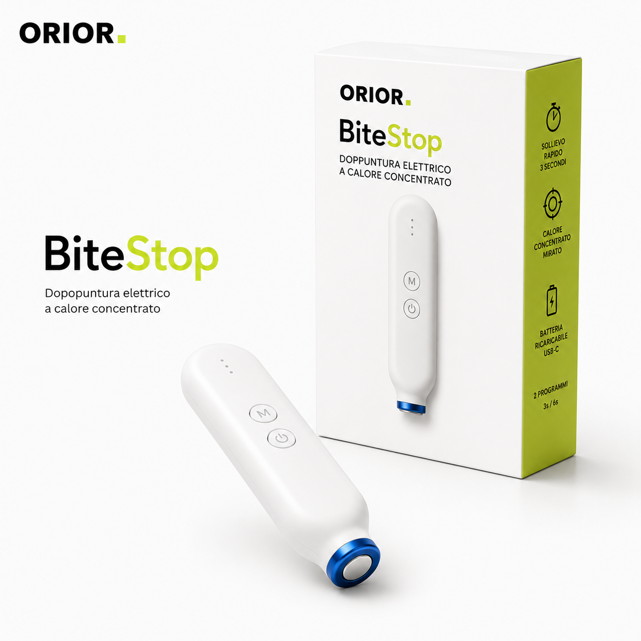 BiteStop — Dopopuntura Elettrico a Calore Concentrato