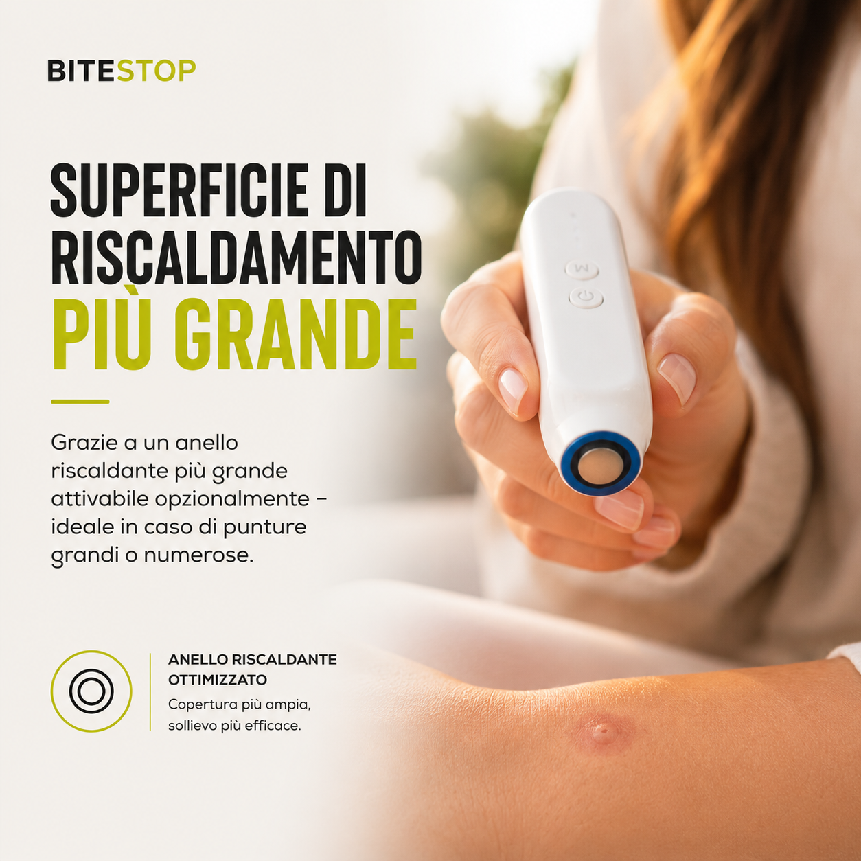 BiteStop — Dopopuntura Elettrico a Calore Concentrato