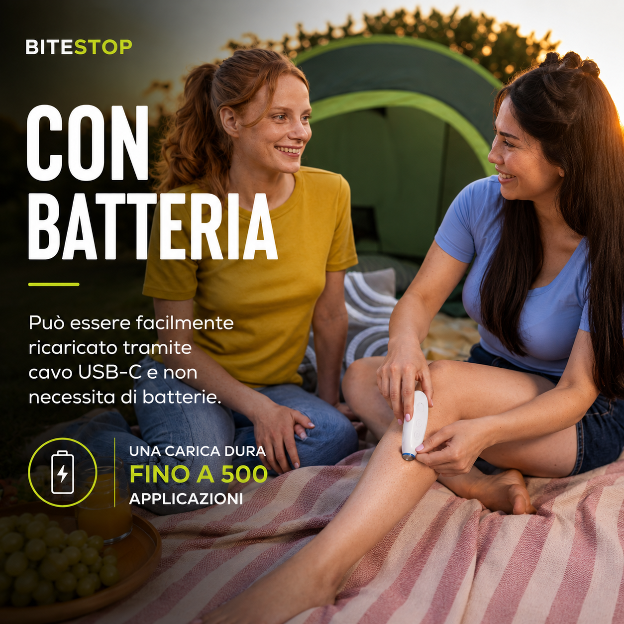 BiteStop — Dopopuntura Elettrico a Calore Concentrato