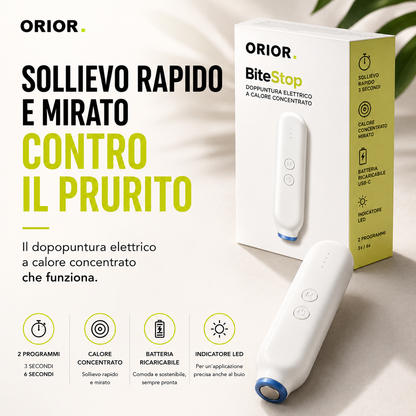 BiteStop — Dopopuntura Elettrico a Calore Concentrato