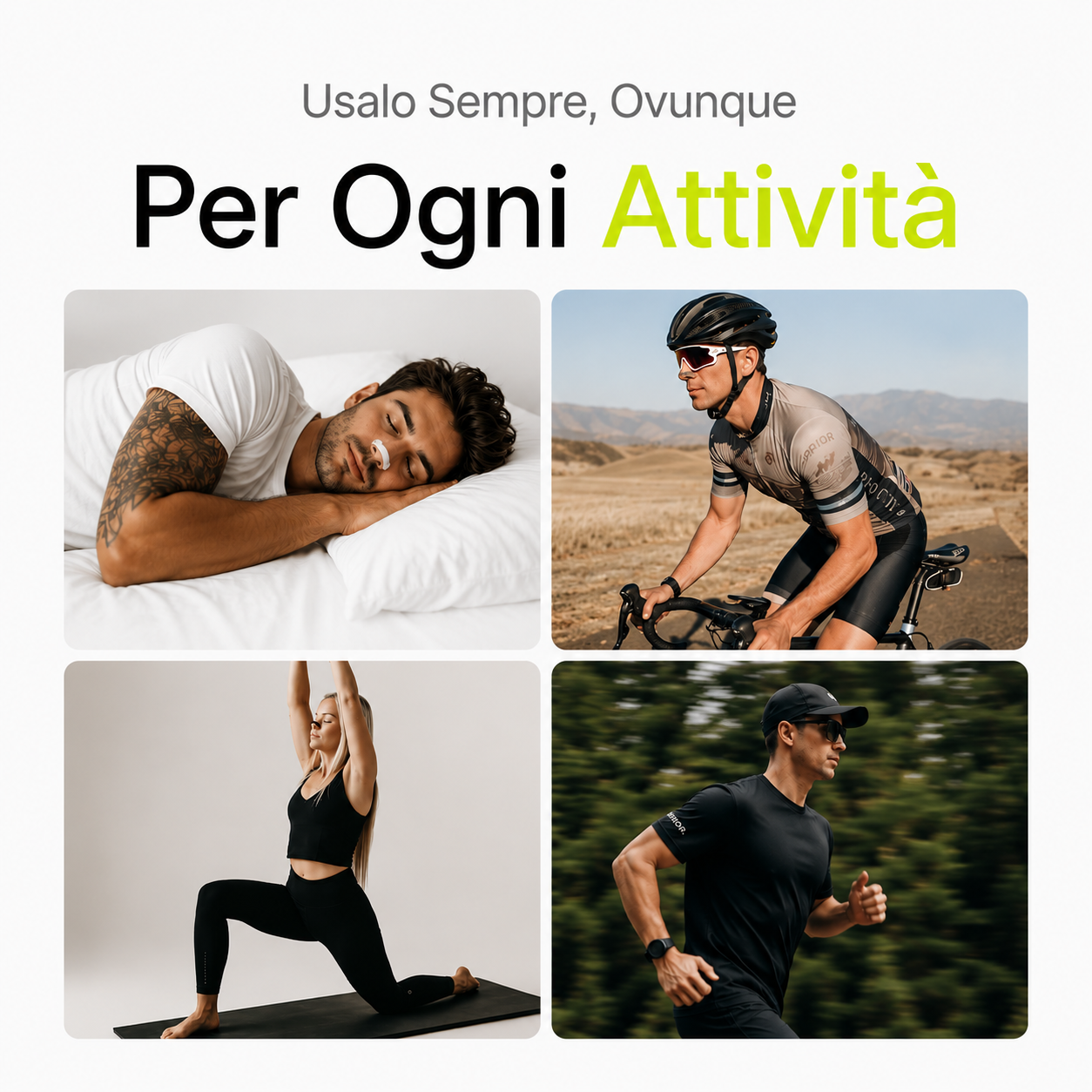 Arc Pro banda nasale Orior con tabs inserite – come funziona