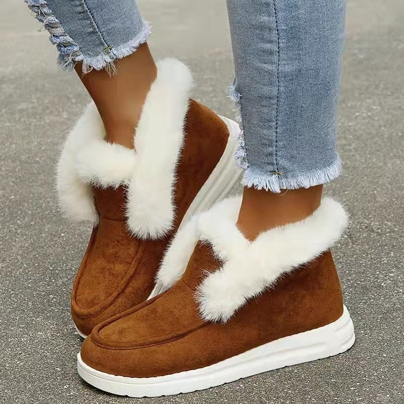 Enkellaarsje WARM FUR